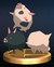 Pigs trophy from Super Smash Bros. Brawl.
