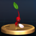 Red Pikmin trophy from Super Smash Bros. Brawl.