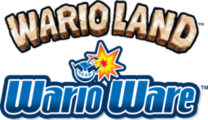 The Wario series logos.