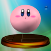 Ball Kirby trophy from Super Smash Bros. Melee.