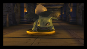 Ivysaur as a trophy in I Found You, Ivysaur!.