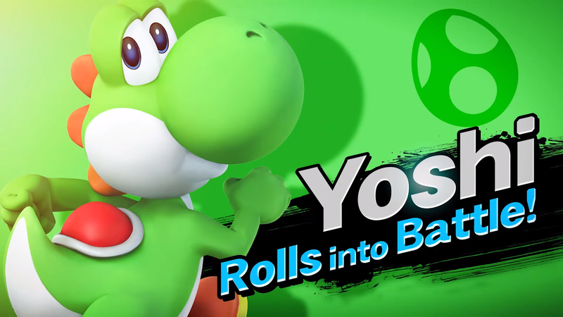 File:Yoshi Rolls into Battle.png