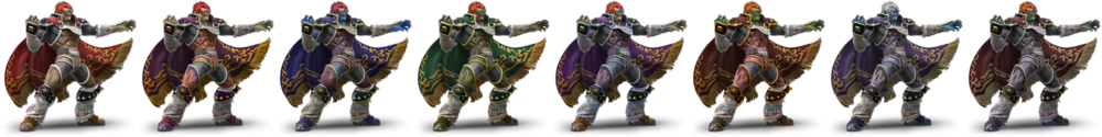 Ganondorf Palette (SSBU).png