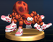 Squitter trophy from Super Smash Bros. Brawl.