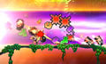Pit participating in Smash Run, along while using possibly a Level 4 Horizon Beam, one of the Powers.
