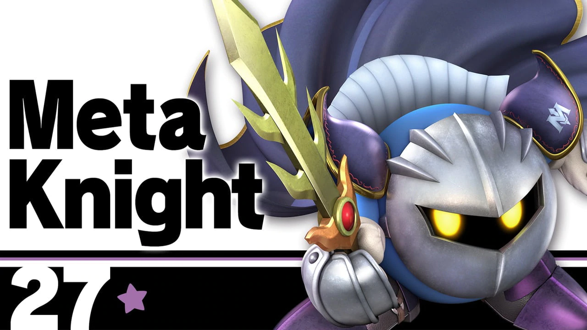 File:SSBU Meta Knight Number.png - SmashWiki, the Super Smash Bros. wiki