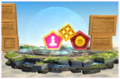 The Trophy Rush icon in the Wii U version.