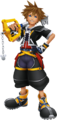 Sora in Kingdom Hearts II.