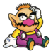 Brawl Sticker Tiny Wario (Virtual Boy Wario Land).png