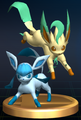 Glaceon & Leafeon - Brawl Trophy.png