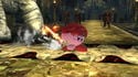 Kirby using Flare Blade on Castle Siege.