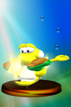 Yoshi Trophy (Smash 2).png