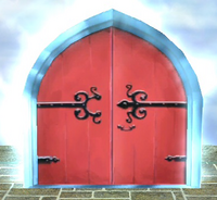 A normal door in the Subspace Emissary mode.
