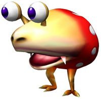 red bulborb from pikipedia.