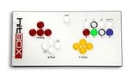 An image of the Smash Box controller, which is produced by Hit Box, a gaming peripheral company.