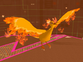 Moltres in Melee.