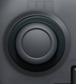 The control stick on the Nintendo Switch Pro Controller (top).