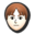 A male Mii Fighter's stock icon in Super Smash Bros. for Wii U.
