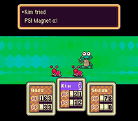 PSI Magnet α in EarthBound.