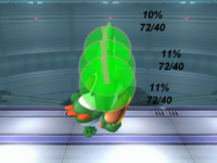 Yoshi (ssbb) Hitboxes - Smashwiki, The Super Smash Bros. Wiki