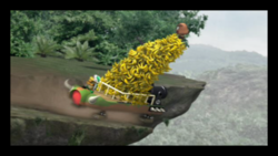 The Cargo in Donkey Kong &amp; Diddy Kong cutscene in The Subspace Emissary of Super Smash Bros. Brawl.