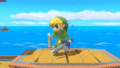 Toon Link's side taunt.