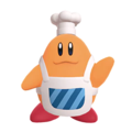 Chef Kawasaki as an Assist Trophy in Super Smash Bros. Ultimate.