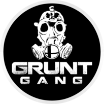 This is the logo for the WiFi Crew Grunt Gang, designed by former member Ness 33rd.