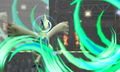 Lugia using Aeroblast in Super Smash Bros. for Nintendo 3DS.