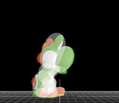 Yoshi (SSB4)/Forward throw - SmashWiki, the Super Smash Bros. wiki