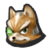 Fox's stock icon in Super Smash Bros. for Wii U.