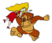 Brawl Sticker Pauline & Donkey Kong (Donkey Kong).png