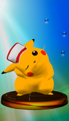 Pikachu Trophy (Smash 2).png