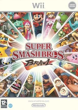 Packaging of the Limited Edition of Super Smash Bros. Brawl.