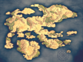 The continent of Archanea in Fire Emblem: Shadow Dragon and the Blade of Light.