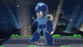 Mega Man's first idle pose.