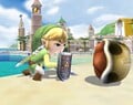 Crouching next to Squirtle on Delfino Plaza.