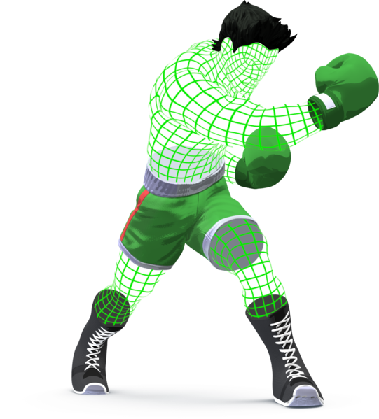 File:Little Mac Wireframe.png
