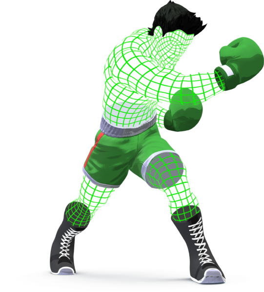 File:Little Mac Wireframe.png