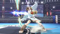 Pit charging his bow in Super Smash Bros. for Wii U.