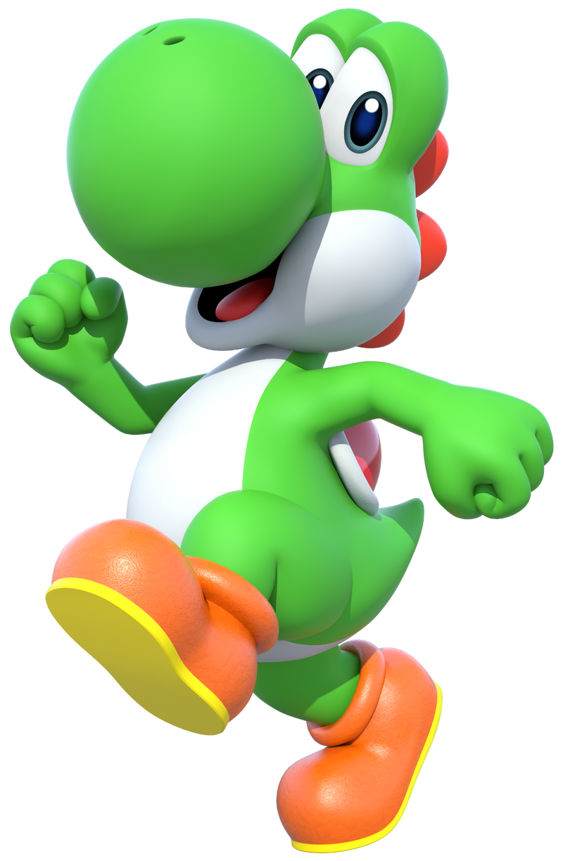 how to draw baby yoshi step by step