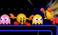 Pinky and Clyde in Pac-Man's down smash.