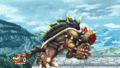Giga Bowser's down taunt.