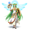 Palutena as she appears in Super Smash Bros. 4.