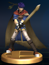 Ike trophy from Super Smash Bros. Brawl.