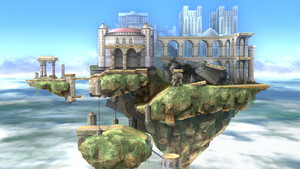 Temple as it appears in SSB4