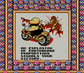 Wario driving a similar motorbike in the ending to Wario Blast: Featuring Bomberman!.