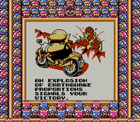 The Wario Bike as it appears in Wario Blast: Featuring Bomberman!.