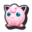 Jigglypuff's stock icon in Super Smash Bros. for Wii U.