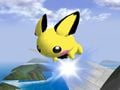 Pichu using Agility in Melee.